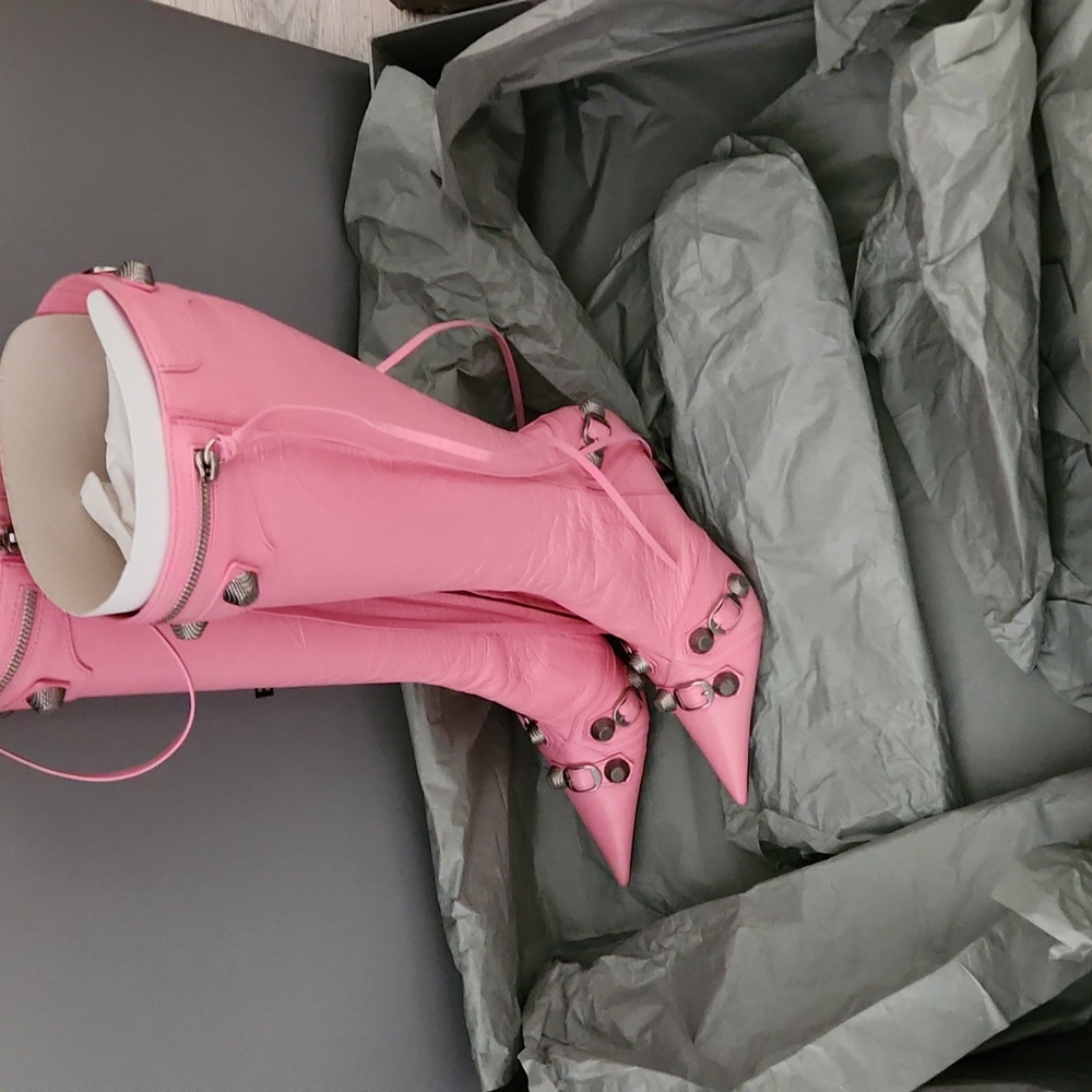 Balenciaga's 'Cagole' knee boots Size 6.5 - Picture 6 of 10